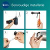 Philips Palms plafondspot | 3x E14 | Ronde basisplaat | Rookglas LPH03754 - 5
