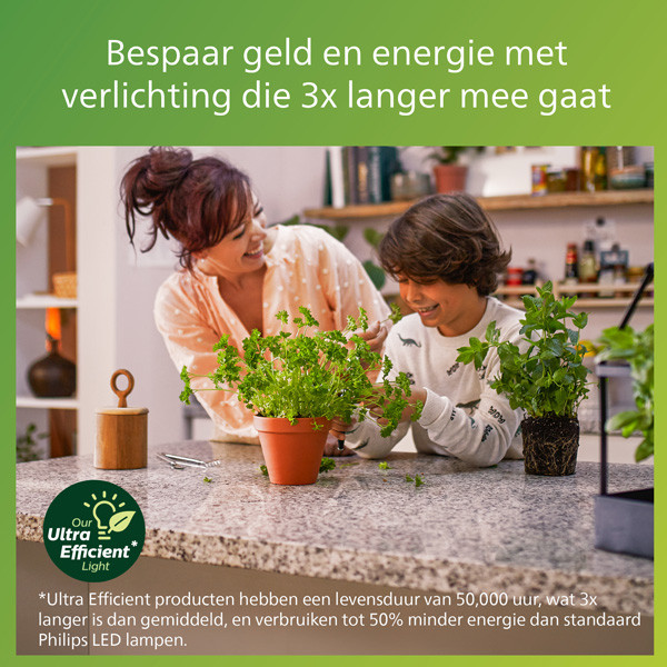 Philips Pebblo plafondlamp | Ultra Efficient | SceneSwitch | 2700K | Ø 32 cm | Wit/Goud | 10W  LPH03740 - 6