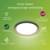 Philips Pebblo plafondlamp | Ultra Efficient | SceneSwitch | 2700K | Ø 32 cm | Zwart/Goud | 10W  LPH03741 - 3