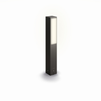 Philips Philps MyGarden sokkellamp 42 cm | Stratosphere | 2700K | Ultra Efficient | IP44 | 3.8W | Antraciet  LPH03510