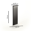 Philips Philps MyGarden sokkellamp 77 cm | Bustan | 2700K | Ultra Efficient | IP44 | 3.8W | Antraciet  LPH03514 - 3