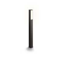 Philips Philps MyGarden sokkellamp 77 cm | Stratosphere | 2700K | Ultra Efficient | IP44 | 3.8W | Antraciet  LPH03516