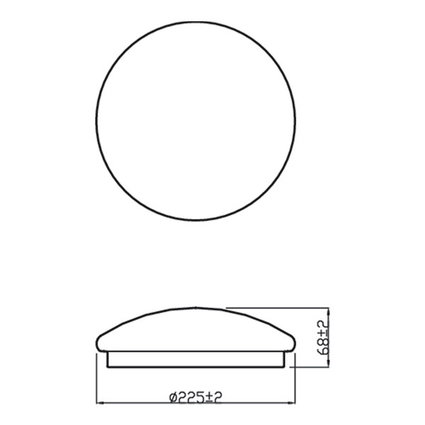 Philips Plafondlamp | Moire | 2700K | Ø 22 cm | Wit | 6W LPH04790 - 2