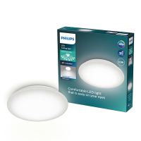 Philips Plafondlamp | Moire | 4000K | Ø 24 cm | Wit | 10W LPH04606