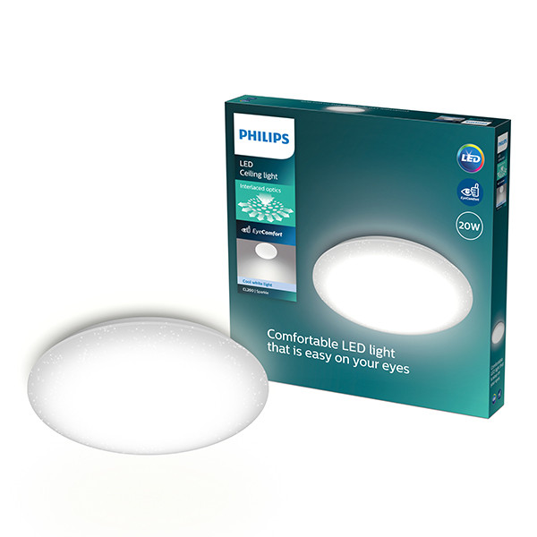 Philips Plafondlamp | Moire | 4000K | Ø 38 cm | Wit | 20W LPH04610 - 1