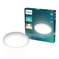 Philips Plafondlamp | Moire | Glittereffect | 2700K | Ø 38 cm | Wit | 20W LPH04609
