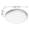 Philips Plafondlamp | Spray | 2700K | Ø 29 cm | IP44 | Zilver | 12W LPH04800 - 5