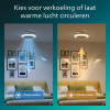 Philips Plafondventilator met LED lamp | Amigo | Ø 48 cm | 2700K + RGB | Wit | Dimbaar LPH04855 - 7