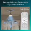Philips Plafondventilator met LED lamp | Fixed Blade | Ø 106 cm | 3000-6500K | Wit | Dimbaar LPH04851 - 4