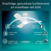Philips Plafondventilator met LED lamp | Fixed Blade | Ø 132 cm | 3000-6500K | Wit | Dimbaar LPH04850 - 2