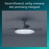 Philips Plafondventilator met LED lamp | Solr | Ø 106 cm | Inklapbare bladen | 2700- 5500K | Wit  | Dimbaar LPH04844 - 8