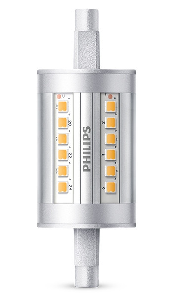 Philips R7S LED lamp | Staaflamp | 78mm | 4000K | 7.5W (60W)  LPH00501 - 1