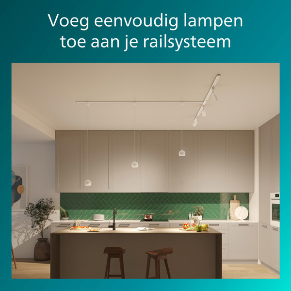Philips Railverlichting EasyLink | Colby | Hanglamp | GU10 fitting | Wit LPH04508 - 3