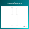 Philips Railverlichting EasyLink | Paxie | Hanglamp | GU10 fitting | Wit LPH04518 - 9
