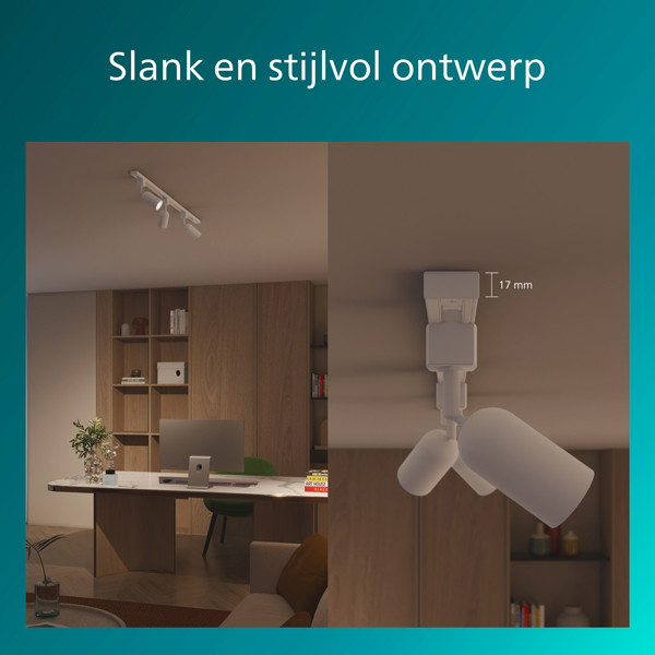 Philips Railverlichting EasyLink | Shea | Opbouwspot | GU10 fitting | Wit LPH04522 - 6