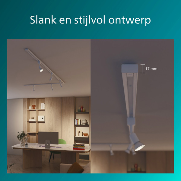 Philips Railverlichting EasyLink | Tobia | Opbouwspot | GU10 fitting | Wit LPH04530 - 6