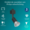 Philips Railverlichting EasyLink | Tobia | Opbouwspot | GU10 fitting | Zwart LPH04529 - 2