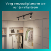 Philips Railverlichting EasyLink | Tobia | Opbouwspot | GU10 fitting | Zwart LPH04529 - 3