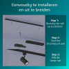 Philips Railverlichting EasyLink | Zilo | Opbouwspot | GU10 fitting | Zwart LPH04535 - 4
