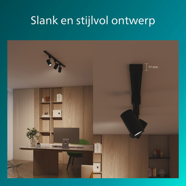 Philips Railverlichting EasyLink | Zilo | Opbouwspot | GU10 fitting | Zwart LPH04535 - 6