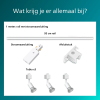 Philips Railverlichting EasyLink Starterset | Tobia | 3x Opbouwspot | GU10 fitting | Wit LPH04532 - 10