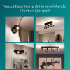 Philips Sleet plafondspot | 3x E14 | Ronde basisplaat | Rookglas  LPH03759 - 7