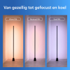 Philips Smart LED Gradient Floor Lamp vloerlamp | 140 cm | RGB + 2200-6500K | Zwart | WiFi | 10W LPH05106 - 6