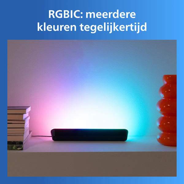 Philips Smart LED Gradient Light Bars tafellamp | 30 cm | RGB + 2200-6500 K | Zwart | WiFi | 8W LPH05105 - 3