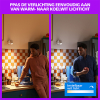 Philips Smart LED Opbouwspot GU10 | 1 spot | RGB + 2200-6500K  | Dimbaar | WiFi | 1 x 5W | Wit LPH05127 - 6
