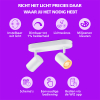 Philips Smart LED Opbouwspot GU10 | 2 spots | RGB + 2200-6500K | Dimbaar | WiFi | 2 x 5W | Wit LPH05128 - 2
