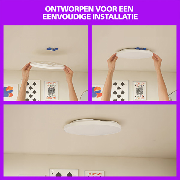 Philips Smart LED Plafondlamp | Rond | Ø 37.5 cm | RGB | Dimbaar | WiFi | 24W | Wit LPH05134 - 8