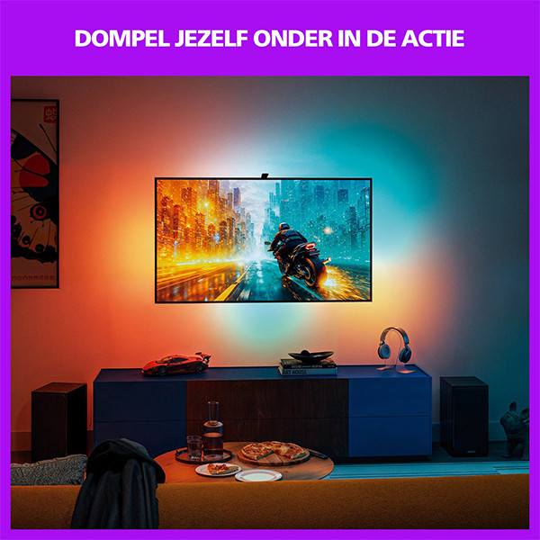 Philips Smart LED Screen Sync starterkit | Geschikt voor 40-50 inch TV's | WiFi | 15W | Zwart LPH05130 - 3