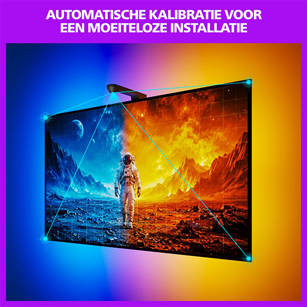 Philips Smart LED Screen Sync starterkit | Geschikt voor 40-50 inch TV's | WiFi | 15W | Zwart LPH05130 - 5