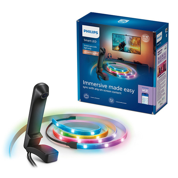 Philips Smart LED Screen Sync starterkit | Geschikt voor 75-85 inch TV's | WiFi | 24W | Zwart LPH05132 - 1