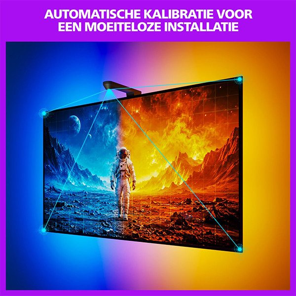 Philips Smart LED Screen Sync starterkit | Geschikt voor 75-85 inch TV's | WiFi | 24W | Zwart LPH05132 - 5