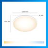 Philips Smart LED SuperSlim plafondlamp | Rond | Ø 55 cm | 2700-6500K | Wit | WiFi | 32W LPH05091 - 7