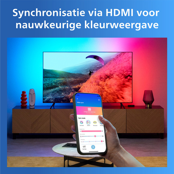 Philips Smart LED Sync Box starterkit | HDMI 2.0 | Geschikt voor 55-65 inch TV's LPH05109 - 4