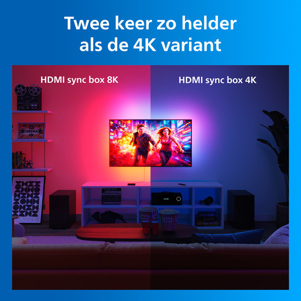 Philips Smart LED Sync Box starterkit | HDMI 2.1 | Geschikt voor 75-85 inch TV's LPH05112 - 7