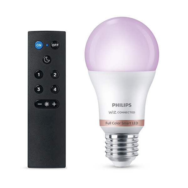 Philips Smart LED lamp E27 starterkit | Peer A60 | Mat | RGB + 2200-6500KK | WiFi | 9W LPH05090 - 1