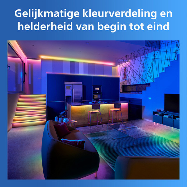 Philips Smart LED led strip | 20 meter | RGB + 2200-6500K | WiFi | 36W LPH05099 - 4