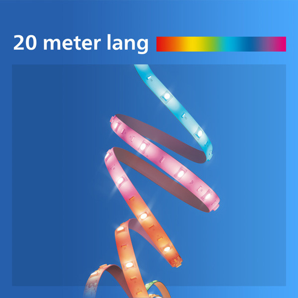 Philips Smart LED led strip | 20 meter | RGB + 2200-6500K | WiFi | 36W LPH05099 - 8