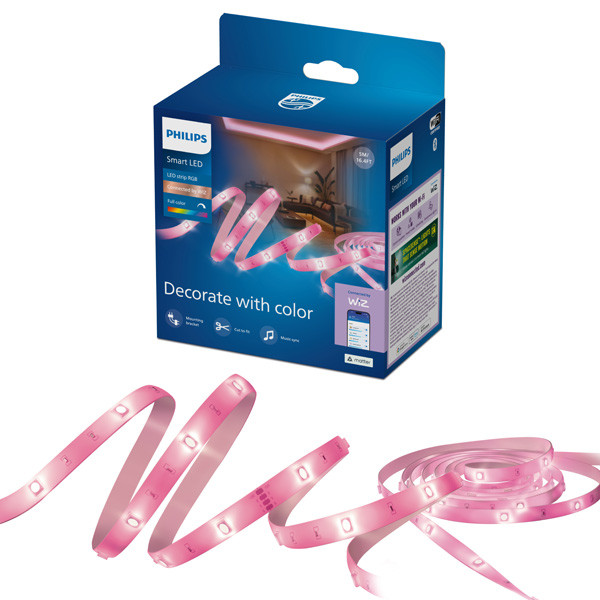 Philips Smart LED led strip | 5 meter | RGB + 2200-6500K | WiFi | 7W LPH05098 - 1