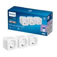 Philips Smart LED plug | Max. 2300W | WiFi | Wit (NL) | 3 stuks LPH05088