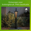 Philips Sokkellamp E27 75 cm | Buzzard | IP44 | 5W | Zwart LPH04626 - 3