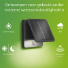 Philips Solar wandlamp | Tavenlor | Bewegingssensor | 2700K | IP44 | 3.6W | Zwart LPH05140 - 2