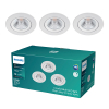 Philips Sparkle Inbouwspot | 2700K | IP20 | Wit | 6W | 3 stuks LPH04797 - 1