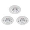 Philips Sparkle Inbouwspot | 2700K | IP20 | Wit | 6W | 3 stuks LPH04797 - 3