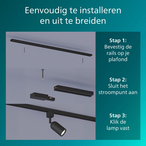 Philips T-connector | EasyLink | Zwart LPH04527 - 3