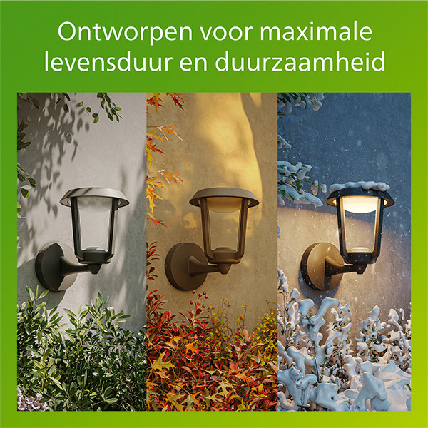 Philips Wandlamp | Nuvy | 2700K | IP44 | 4.3W | Antraciet LPH04618 - 6