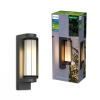 Philips Wandlamp | Ultra Efficient | Avendale | 2700K | IP44 | 4.3W | Zwart LPH05139 - 1